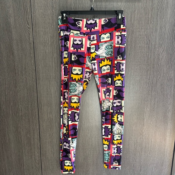 Lularoe Disney Villains Leggings - One Size - Picture 1 of 3